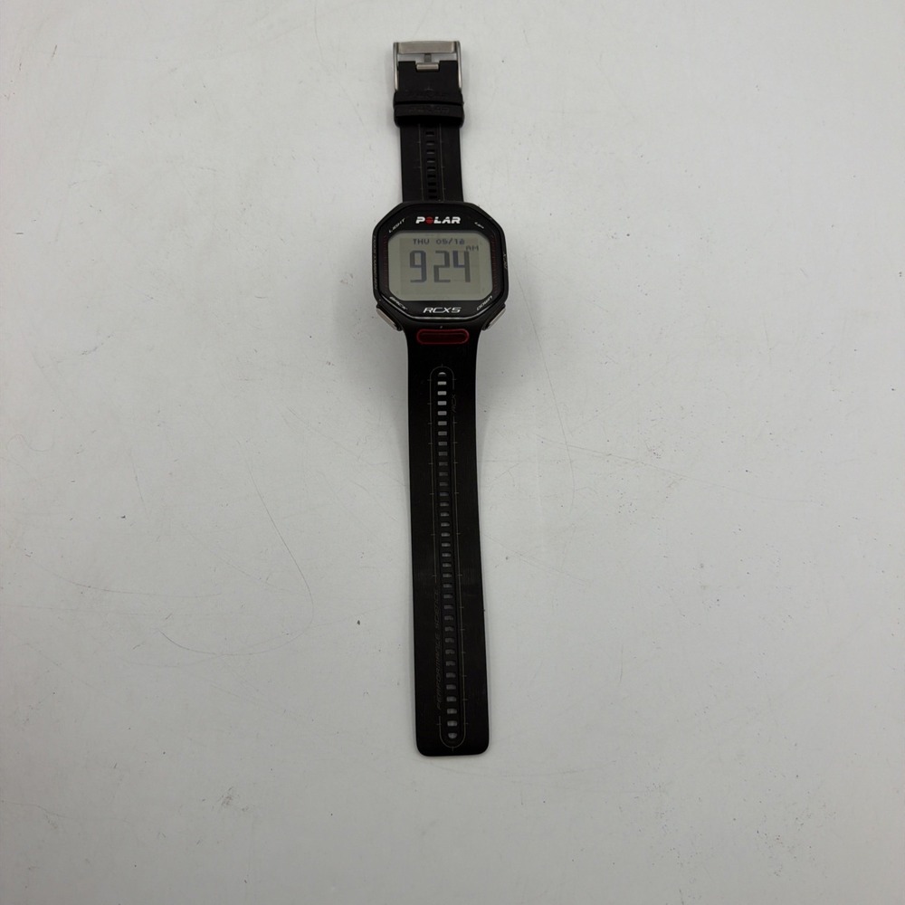 Polar RCX5 RUN GPS Heart Rate Monitor Running Watch Black New Battery Watch Only - Picture 9 of 10